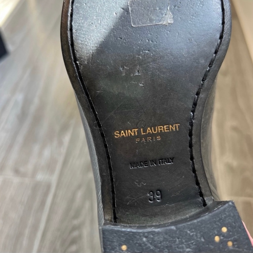 Saint Laurent miles baby eighty heel ankle booties - Picture 5 of 13